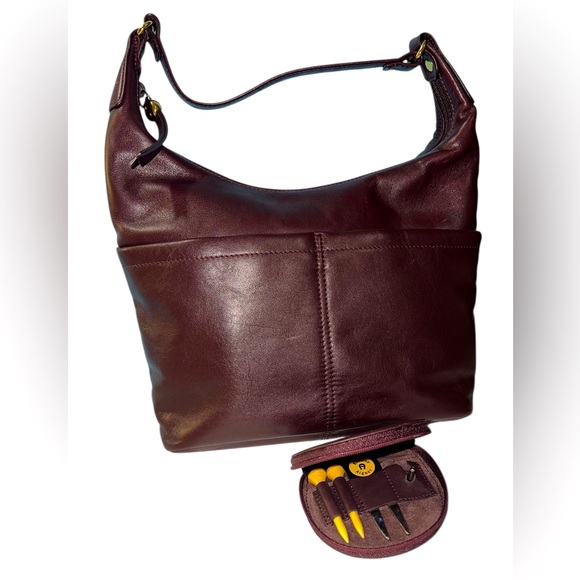 ETIENNE AIGNER; Custom Leather Shoulder/Handbag - Picture 2 of 6